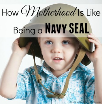 How Motherhood is Like Being a Navy SEAL. sunshineandhurricanes.com