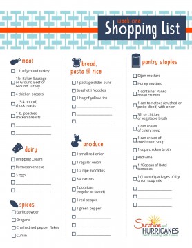 Shopping List