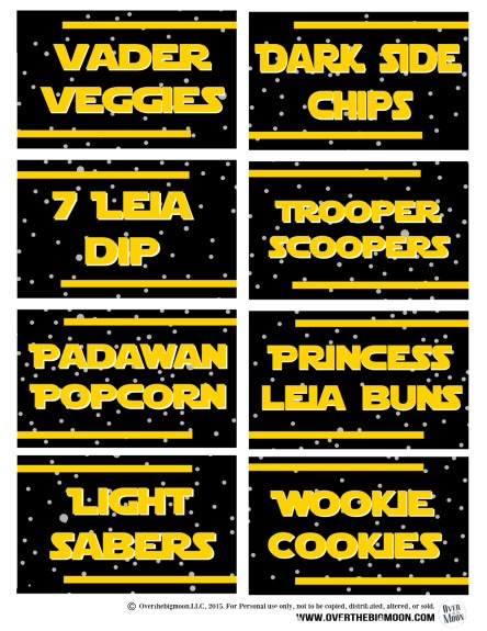 Star Wars Printables 4