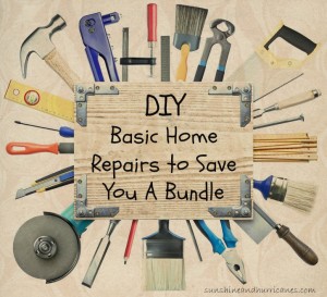 Do you have some repairs that need fixed but don't think you can do it yourself?  Save a Bundle By Handling Basic Home Repairs Yourself.