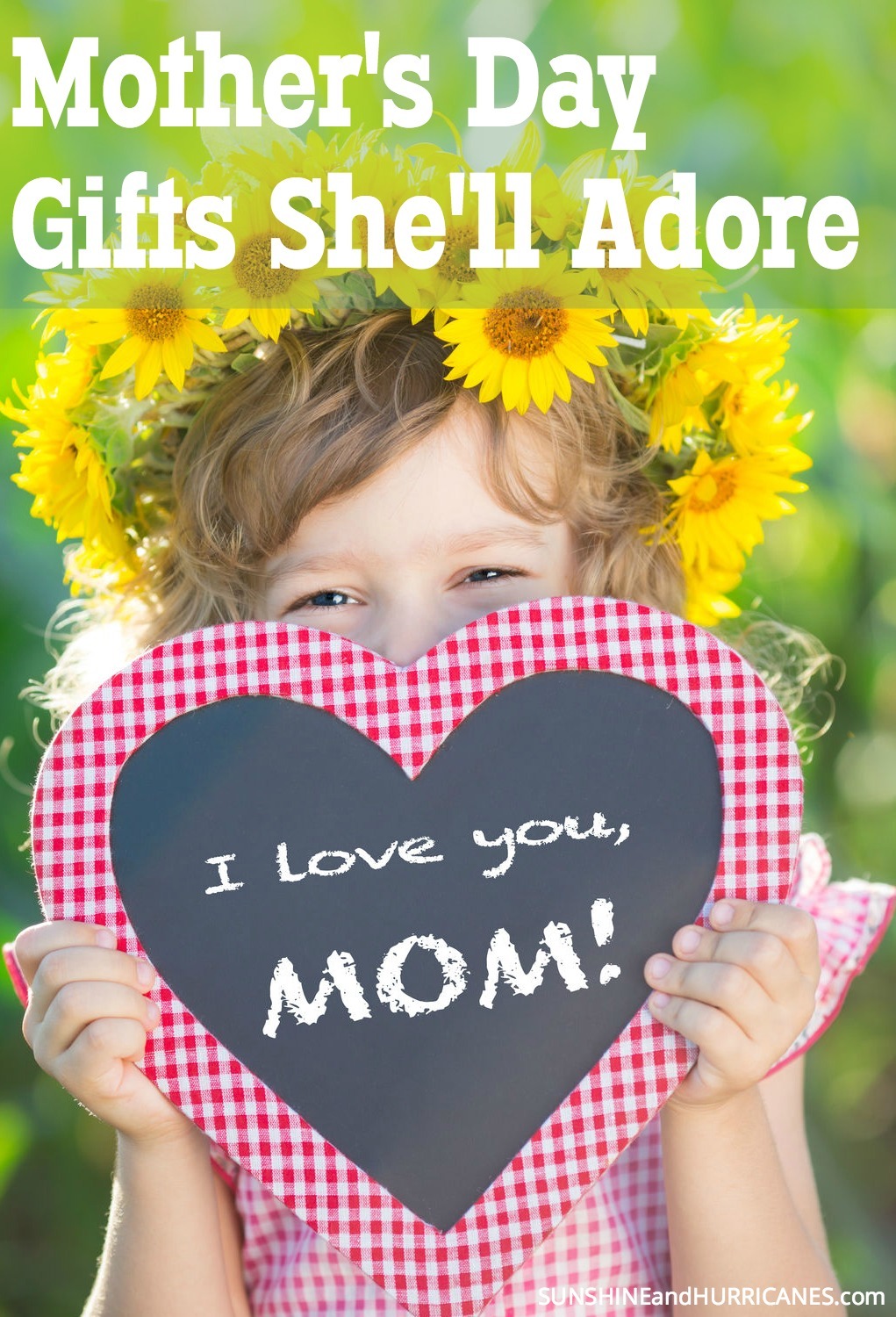 Looking for the perfect Mother's Day gift? Maybe you just want to give your husband and kids a few hints as to something you might like.?? We've got ideas you will love to give AND love to receive. Unique, heartfelt and fun there is something for everyone. Mother's Day Gifts She'll Adore. SunshineandHurricanes.com