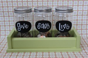 Give Save Live Money Jars from courtneydefeo.com