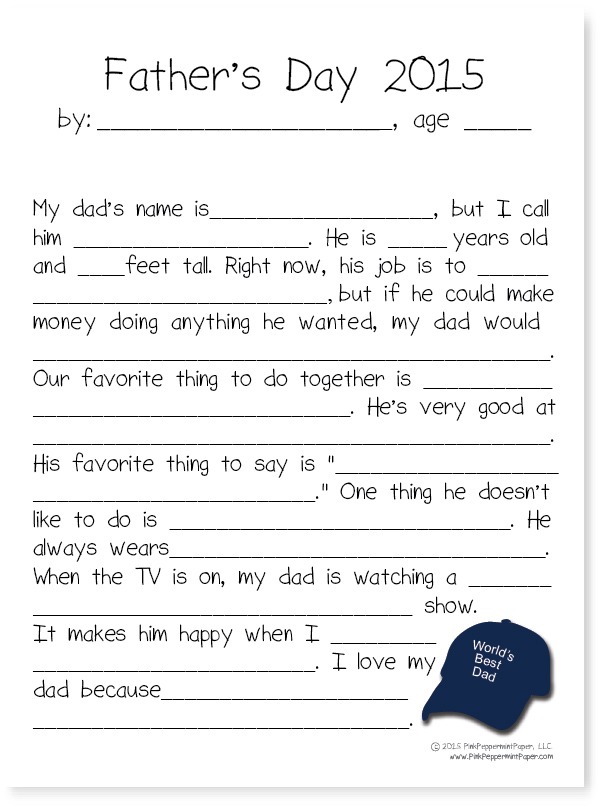 peppermint patty and fathers day
