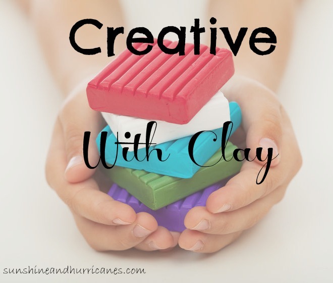 Creative ways to use store bought clay that allows kids to use their imagination in a low mess, frugal way! We created people and monsters, and a home.