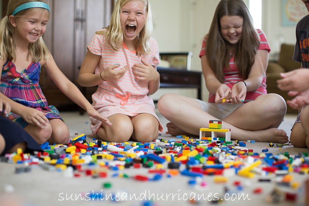 Let's Get Crazy With Legos at sunshineandhurricanes.com