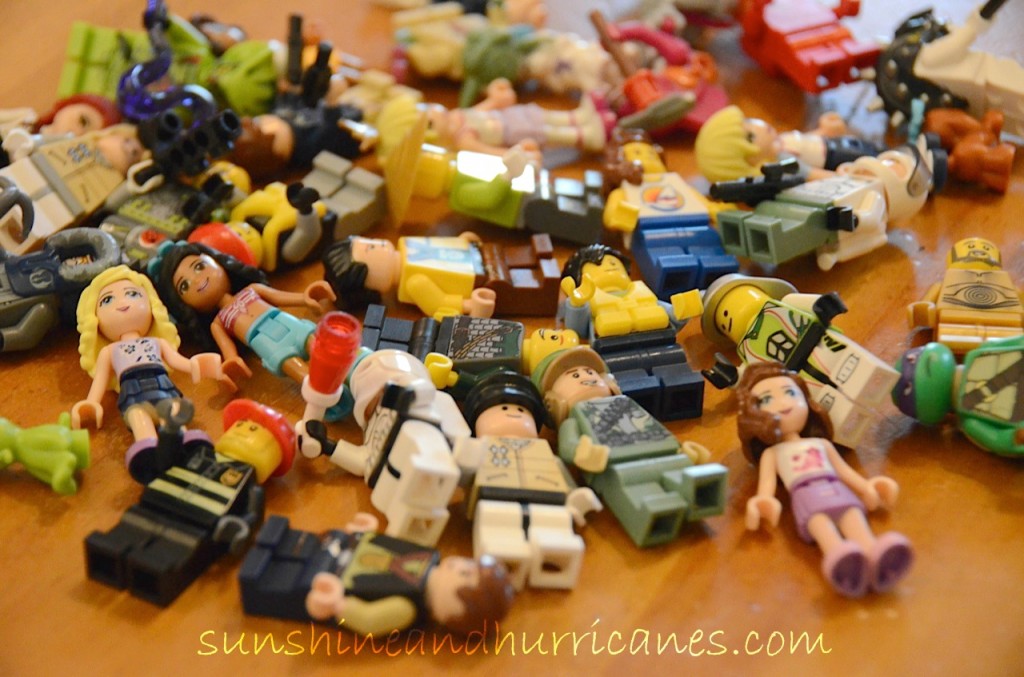 Let's Get Crazy with Lego - Minifigures at sunshineandhurricanes.com