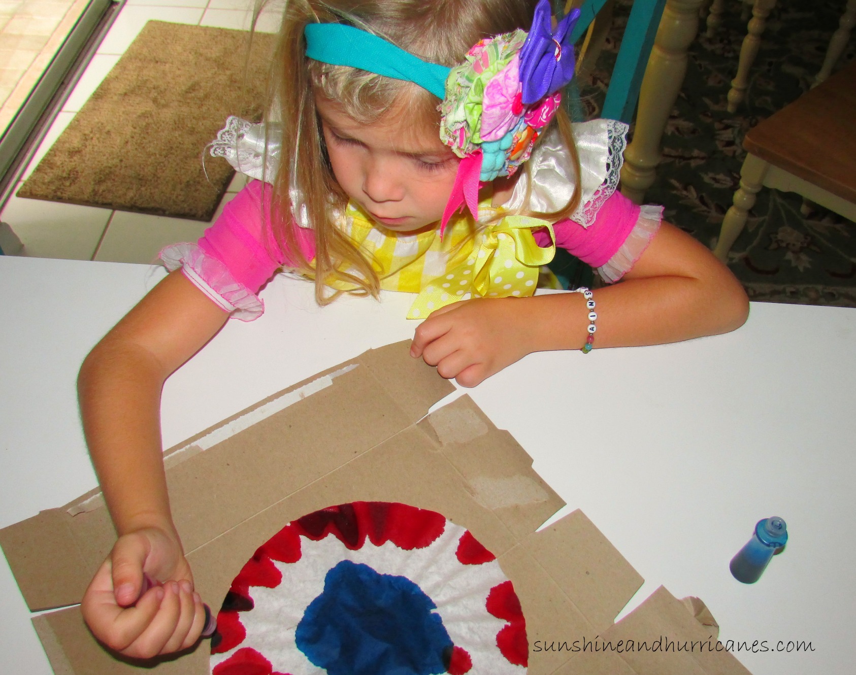 patriotic bunting DIY Kids