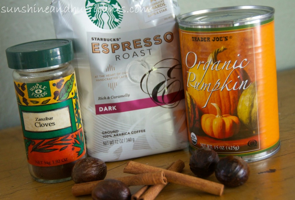 pumpkin spice latte cupcakes with cinnamon whip cream frosting