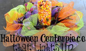 Halloween Centerpiece that Lights Up