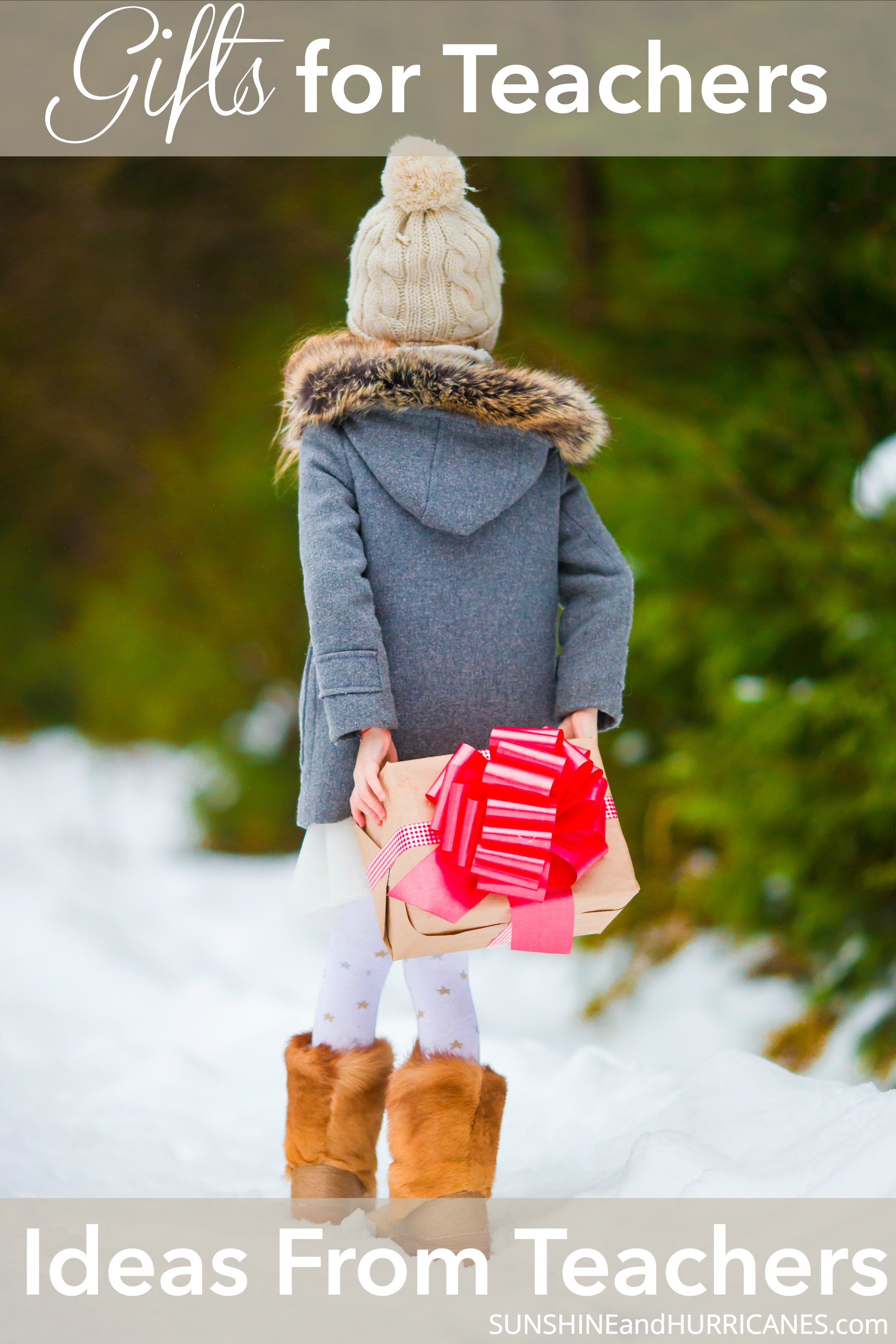 Looking for a gift that your child's teacher will truly appreciate? We have tons of unique teacher gift ideas that we know they'll love because they told us! Gifts for teachers, ideas from teachers. SunshineandHurricanes.com