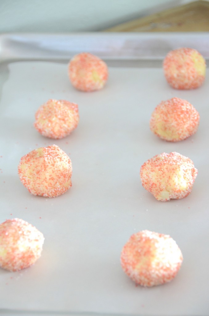 White Chocolate Peppermint Kiss Cookies