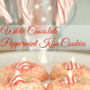 Looking for an irresistible Christmas cookie recipe to add a little something sweet to your holiday season? These White Chocolate Peppermint Kiss Cookies are so good, you'll never be able to eat just one.