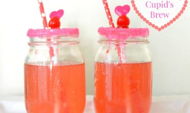 A quick and easy Valentine's Day Pink Drink perfect for all sorts of Valentine's Day Parties. Valentine's Day Cupid's Brew. sunshineandhurricanes.com