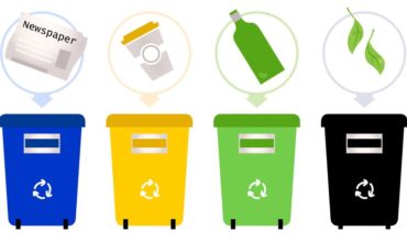 5 Simple Ways to Help Kids Live Greener. Recycling Bins. sunshineandhurricanes.com