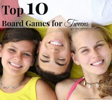 Looking for a way to engage your tween? Here is a list of games that are fun, challenging and sure to be fun for the whole family. Top 10 Board Games for Tweens. sunshineandhurricanes.com