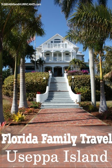 Have you ever wondered what it would be like to travel to a private island?  Useppa Island in Southern Florida opens up it's inn and property to guests giving them the opportunity to explore the natural tropic beauty of this historic getaway. Palm trees, beaches, outdoor activities and fine dining are just some of what await you. Florida Family Travel Useppa Island. SunshineandHurricanes.com