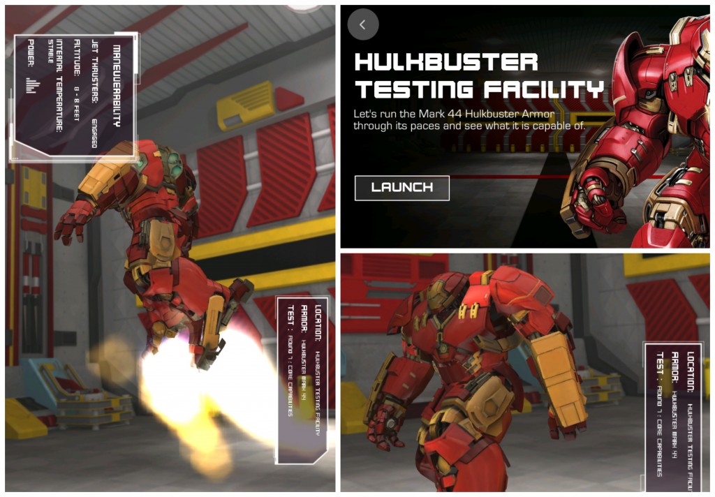 Marvels The Avengers Age of Ultron Hulkbuster Testing Facility Collage