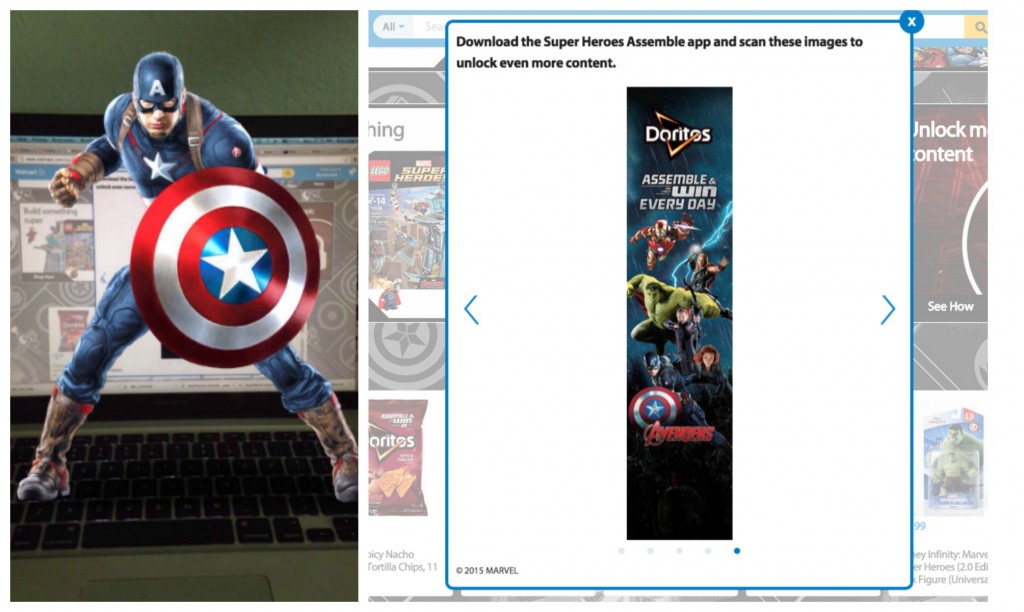 Marvels The Avengers Age of Ultron Captain America Photo Opp Collage