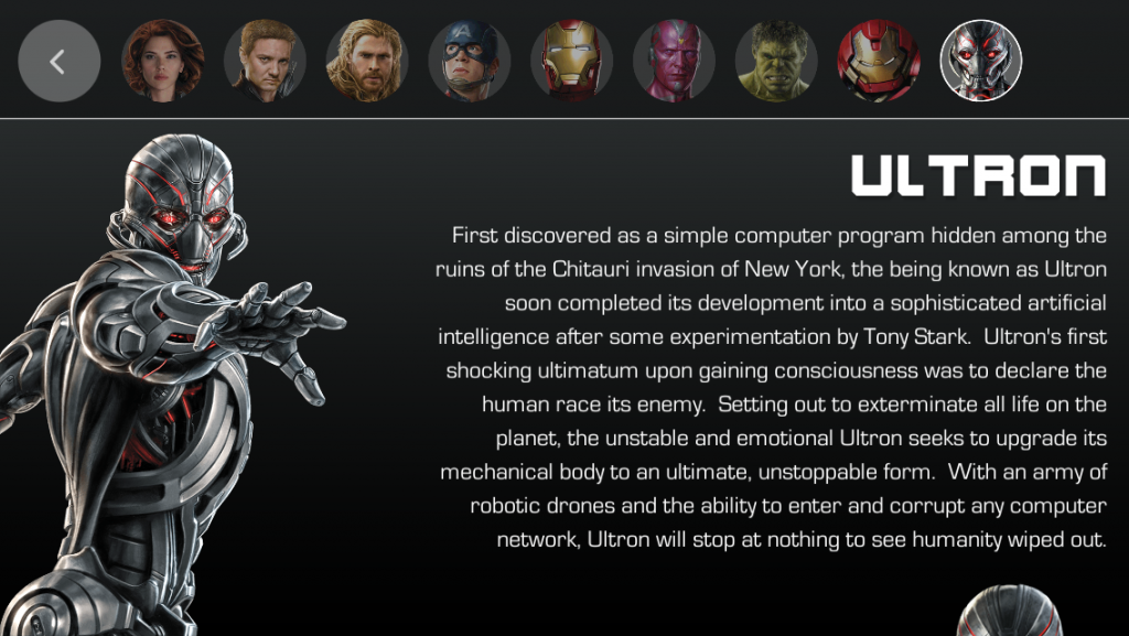 Marvel's The Avengers Age of Ultron Superheroes Assemble App Characters