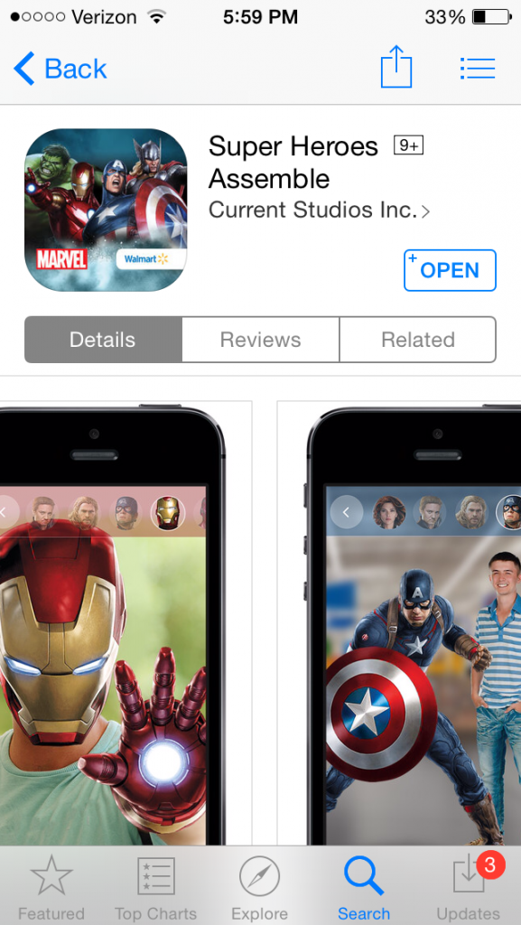 Marvels The Avengers: Age of Ultron Super Heroes Assemble App in the App Store