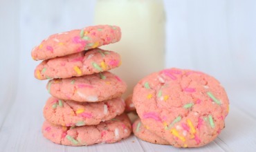 Sprinkle Cake Cookies