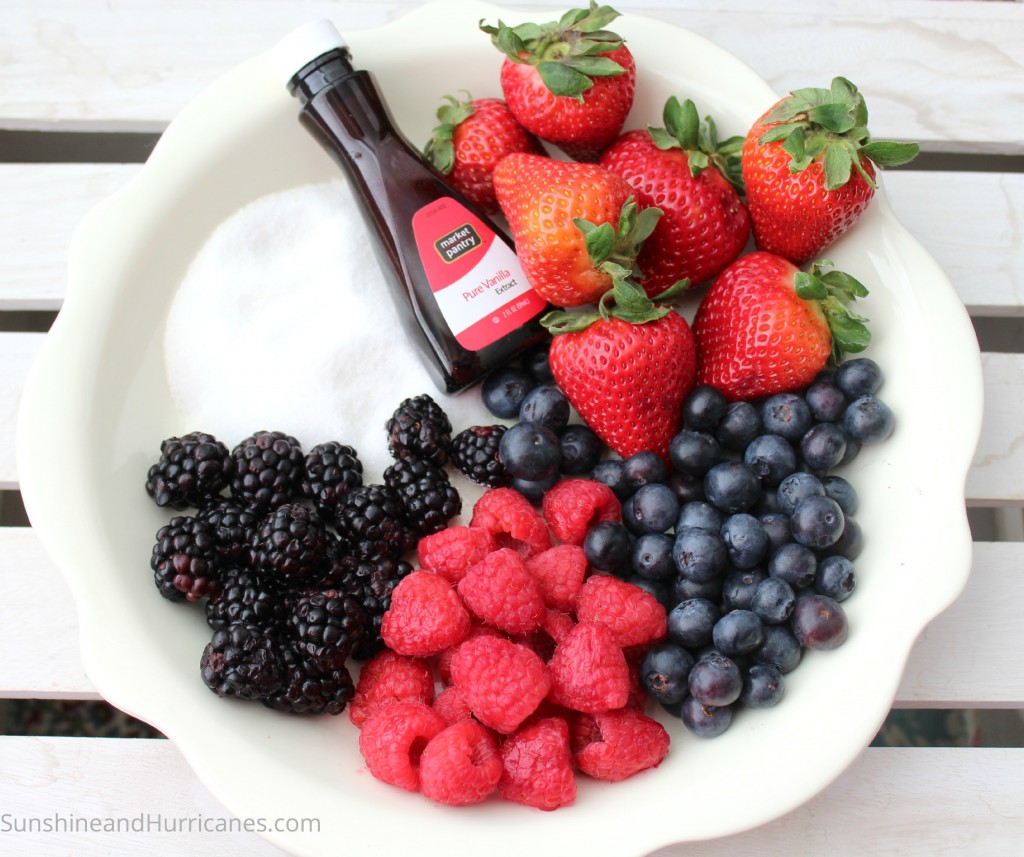 Easy Berry Crisp