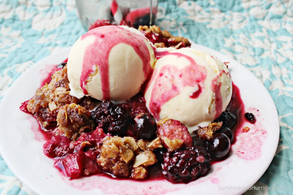 Easy Berry Crisp