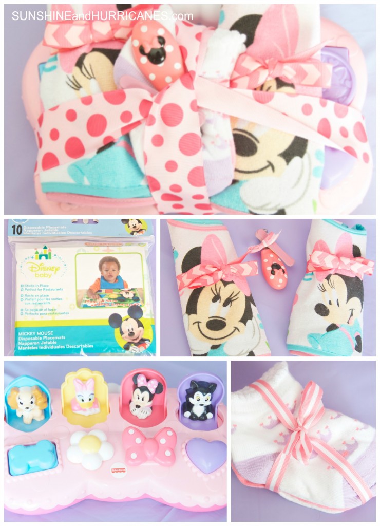 How to Create a Themed Baby Shower Gift Baby Disney Walmart Selections