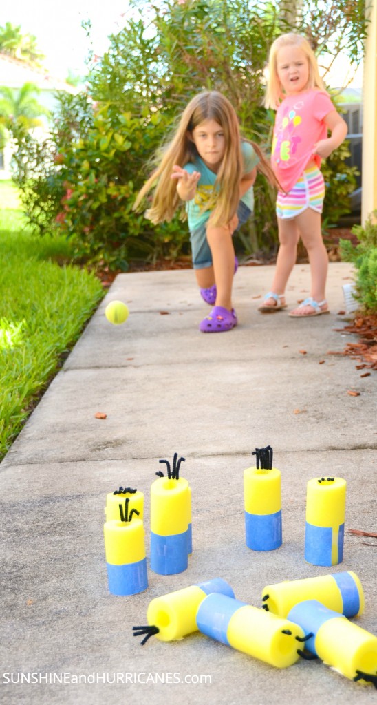 Minion Nerf Game And Bowling