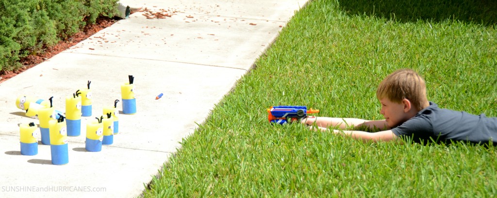 Minion Nerf Game and Bowling