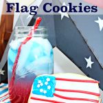 Patriotic Punch and Flag Cookies