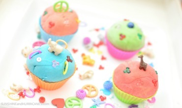 Playdough Cupcakes