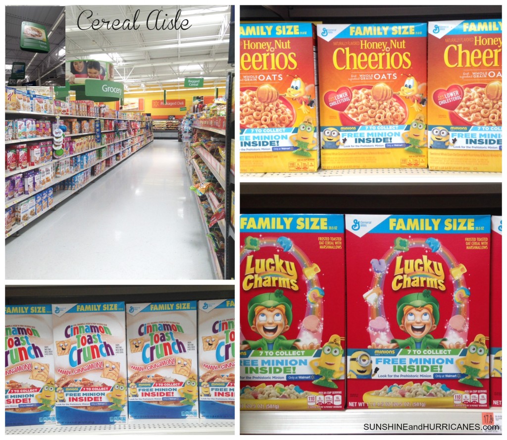 The 7th Minion General Mills Cereal Boxes Walmart. SunshineandHurricanes.com