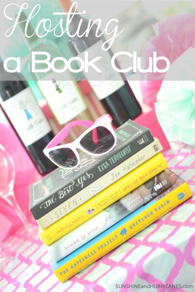 Have you been wanting to start  a book club? Wondering what to read and how to host one? We've got great book club suggestions as well as an easy way to pull together a fun party for all your book club friends. SunshineandHurricanes.com