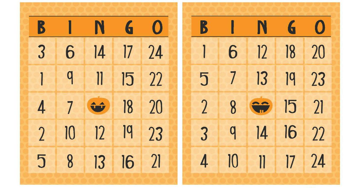 Free Halloween Printables Bingo