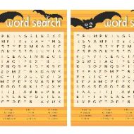 Halloween Games – Word Search