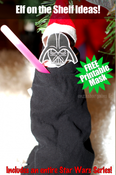 Star Wars Holiday Printables part of the Ultimate Star Wars Printables Round Up. SunshineandHurricanes.com