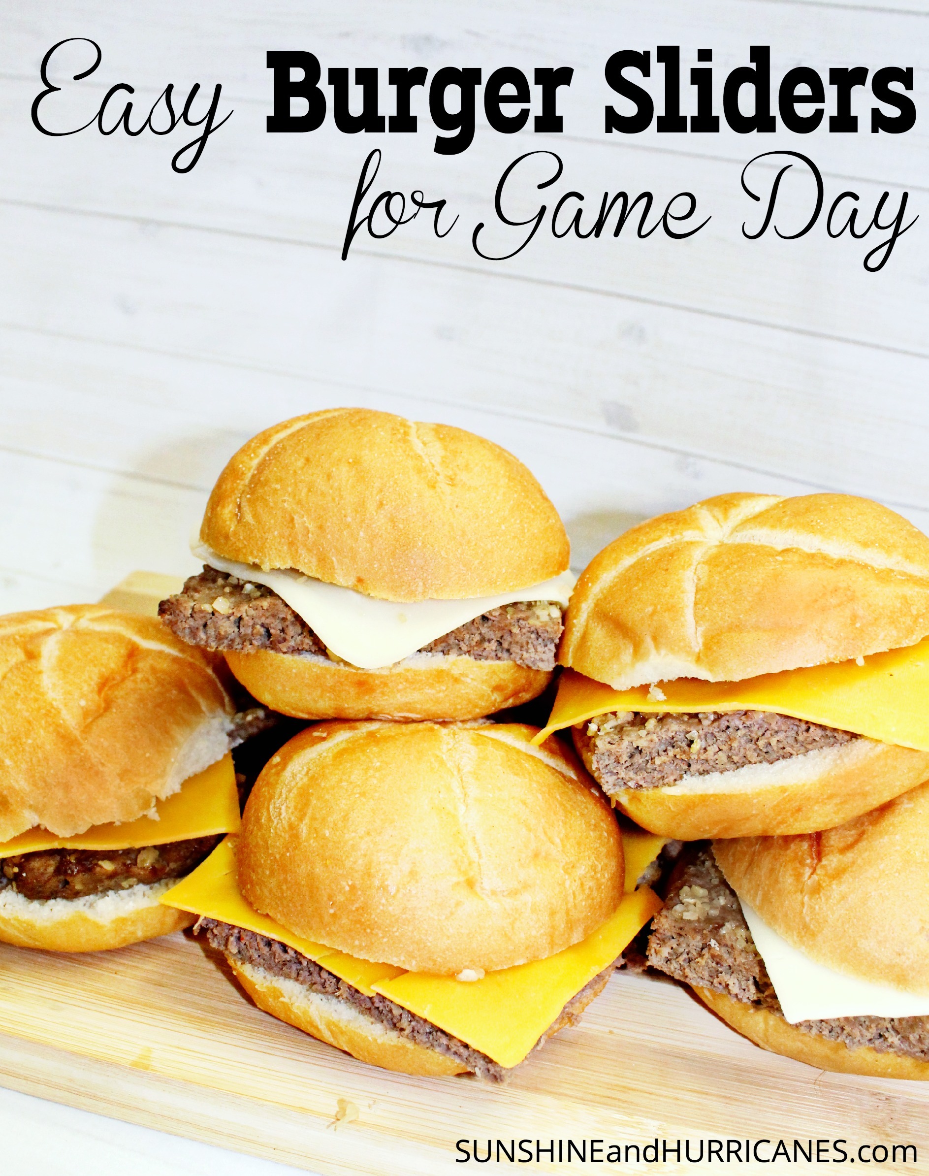Burger Sliders For Game Day