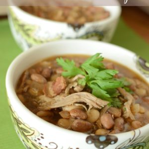 Looking for an easy and tasty weeknight meal? You can't go wrong with any recipe that includes bacon and your slow cooker. Give this recipe for Bacon Bean and Turkey Slow Cooker soup a try and you may find you've got a new family favorite. A great way to use holiday leftovers as well since you could just as easily use ham instead of turkey. Yum! SunshineandHurricanes.com