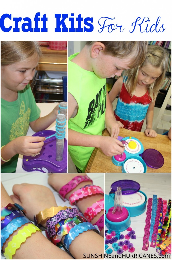 Looking for some creative ways to keep you kids busy and using their imaginations? Check out these fun and easy craft kits, designed especially for kids! Learn knitting in minutes or create fun texting style bracelets to show your school spirit! These sets make great gifts for boys or girls, especially tweens! Craft Kits For Kids
