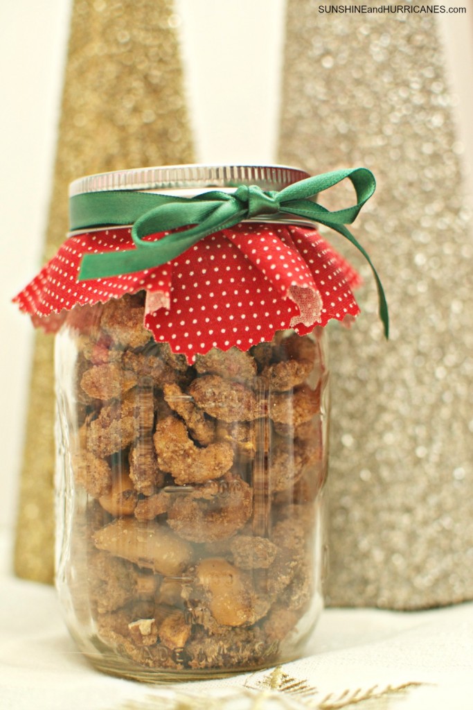 Sugared Mixed Nuts Recipe an easy, affordable and totally addictive gift idea for neighbors, teachers and friends. 