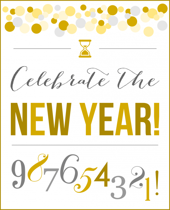 New Years Eve Printables