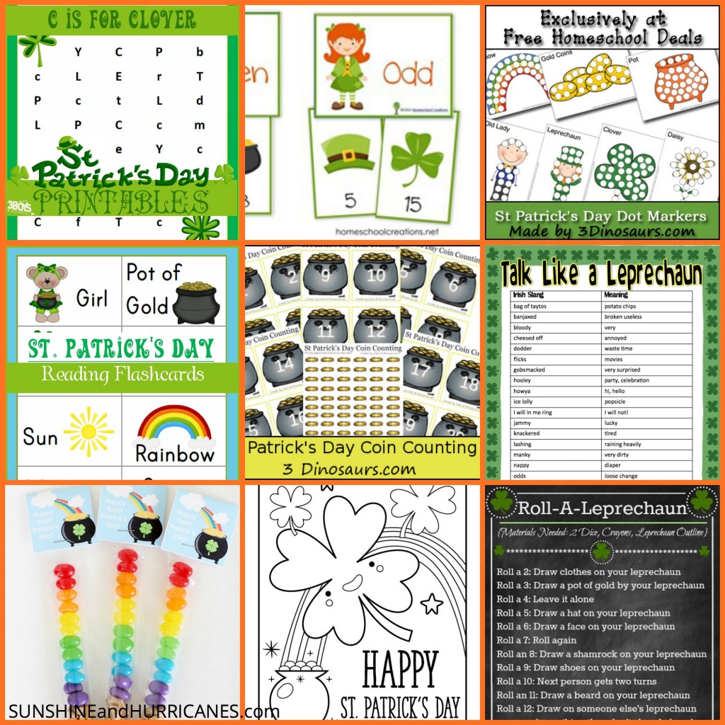 St. Patrick's Day Printables