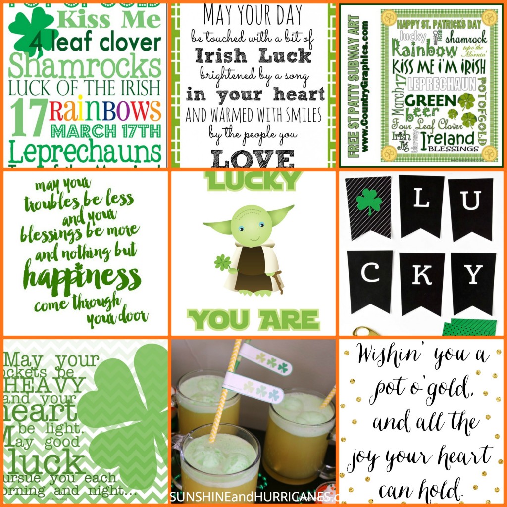 St. Patrick's Day Printables