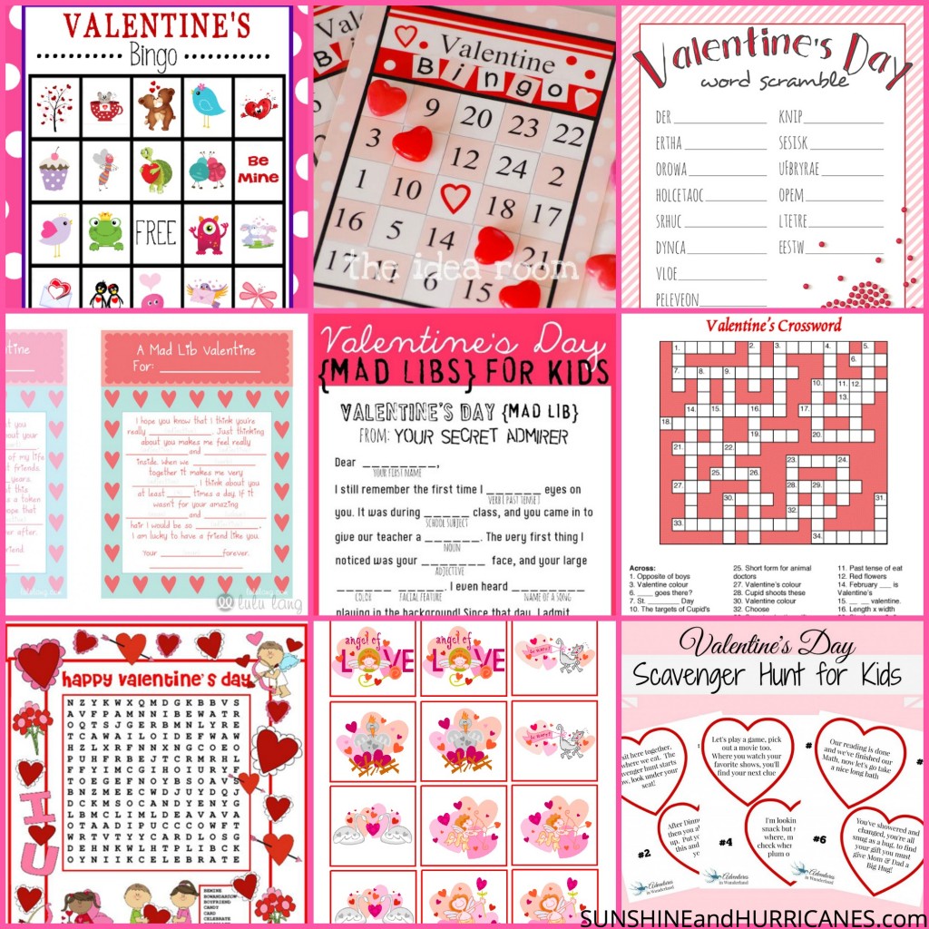 Valentine's Day Printable Round Up