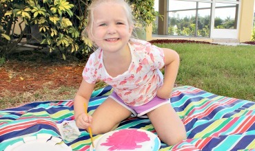 Paper Plate Flower