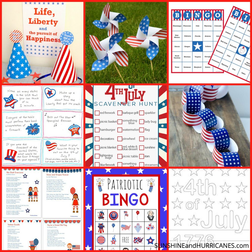 Patriotic Printables