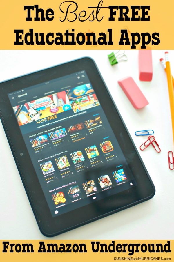 Amazon Underground Free Educational Apps For Kids