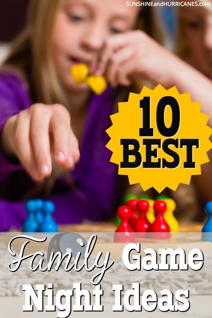 It's time to bring back family game night. We seem to be losing this decades long traditions to the busy schedules and rushed life of the modern family. Slow down and reconnect. It will be fun and your kids will thank you one day! SunshineandHurricanes.com