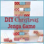 Looking for a fun holiday game to keep the peace during all that family togetherness time? When it comes to Christmas games this DIY holiday themed Jenga game is perfect for a family game night. From grandchild to grandparent, this is multi-generational fun that will keep everyone entertained. Christmas Games DIY Jenga. SunshineandHurricanes.com